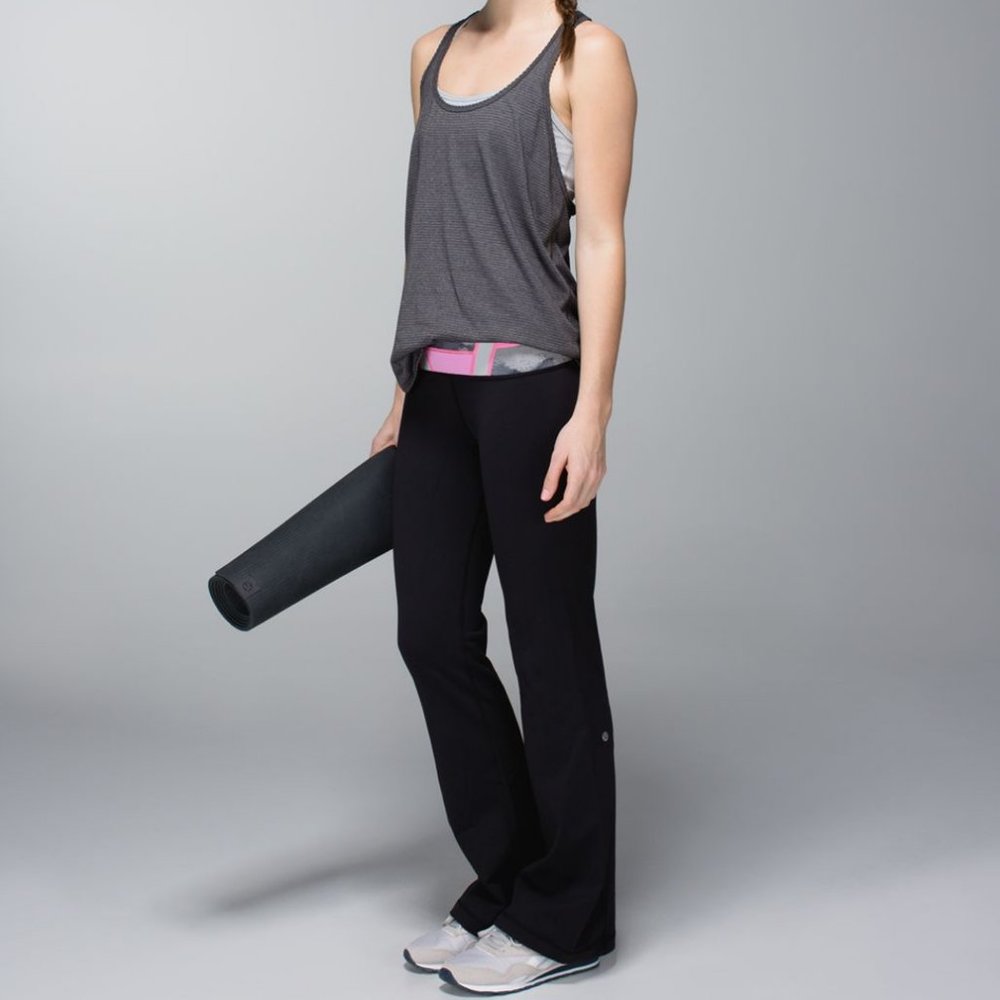 Lululemon Groove Pant (Reversible) Quilt Spring
